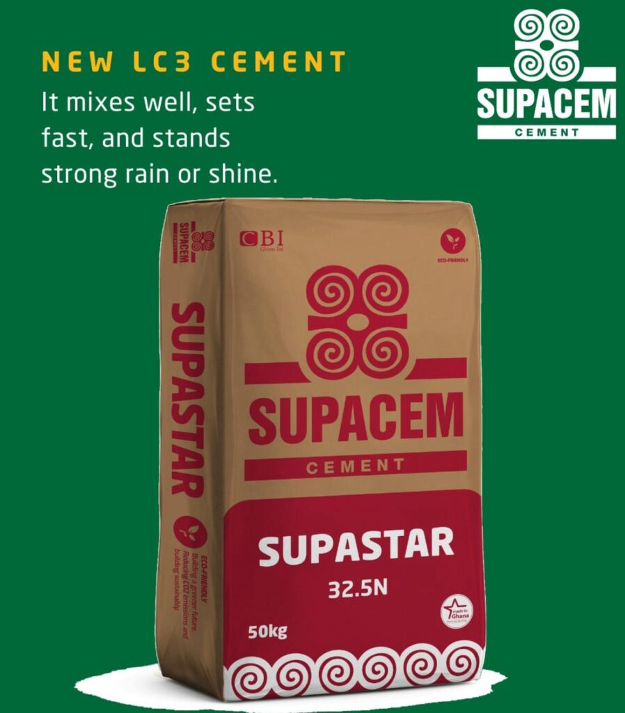 32.5N of supacem cement ghana