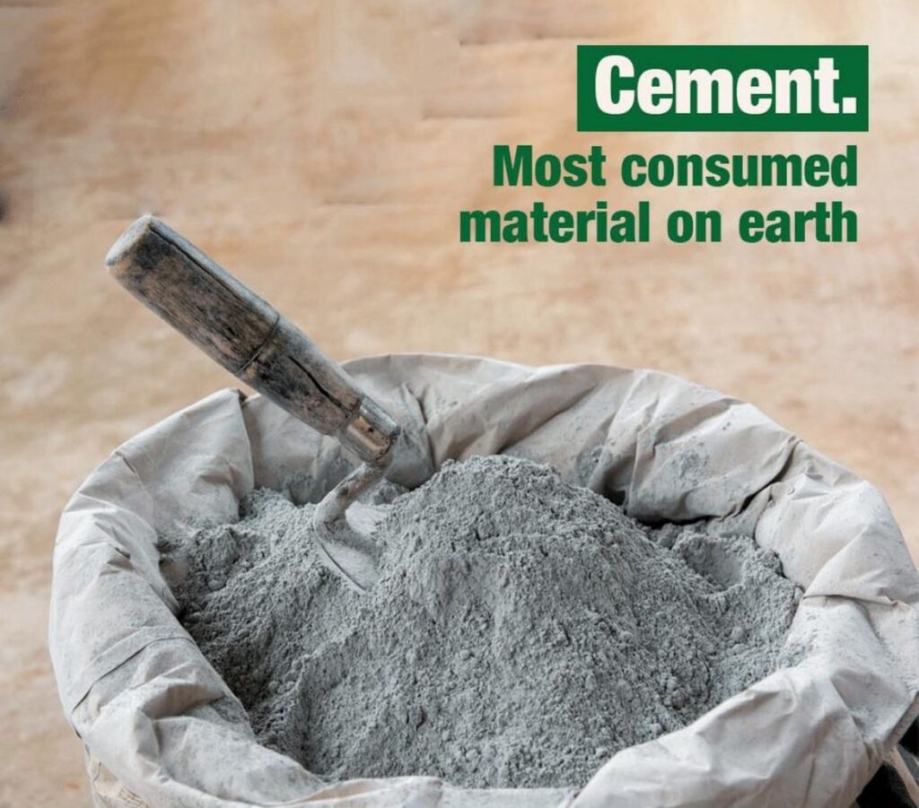 most consumed material of supacem cement ghana