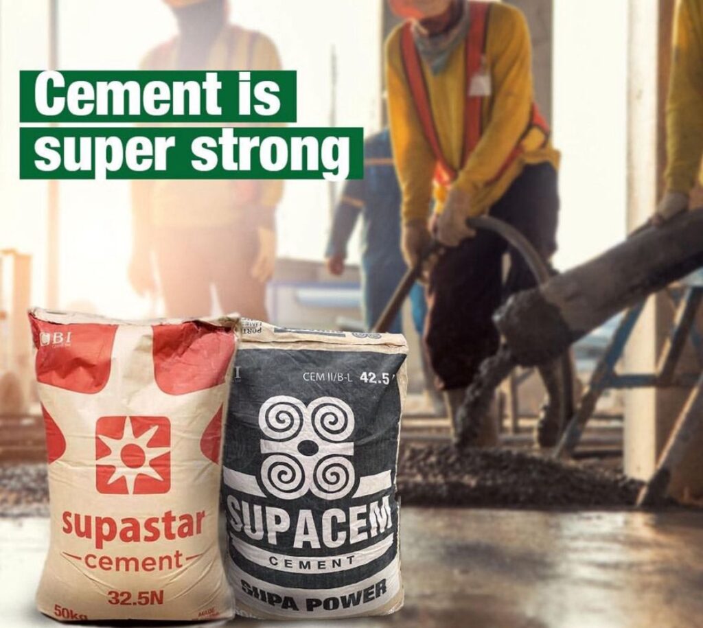 strongness of supacem cement